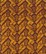 art deco acorn knitting design