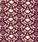art deco shell design for knitters