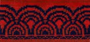 art deco knitted trim