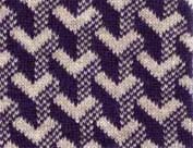 Optical knitting design