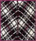 Tablecloth tartan design