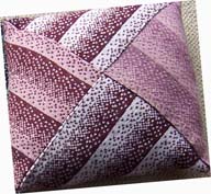 Tones pink cushion